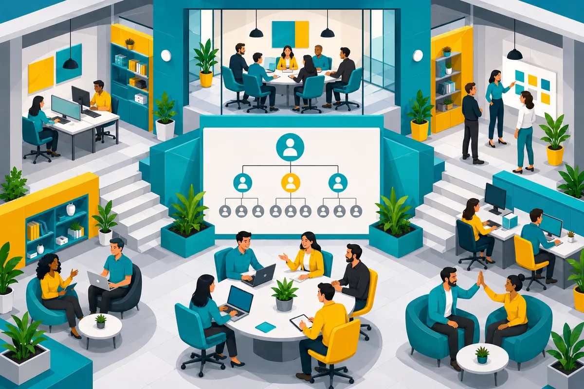 Organograma de Empresa: O Que É e Como Montar do Zero