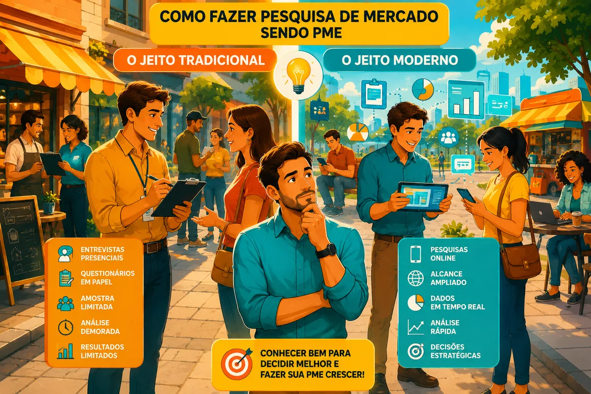Como Fazer Pesquisa de Mercado: Guia Prático para PME