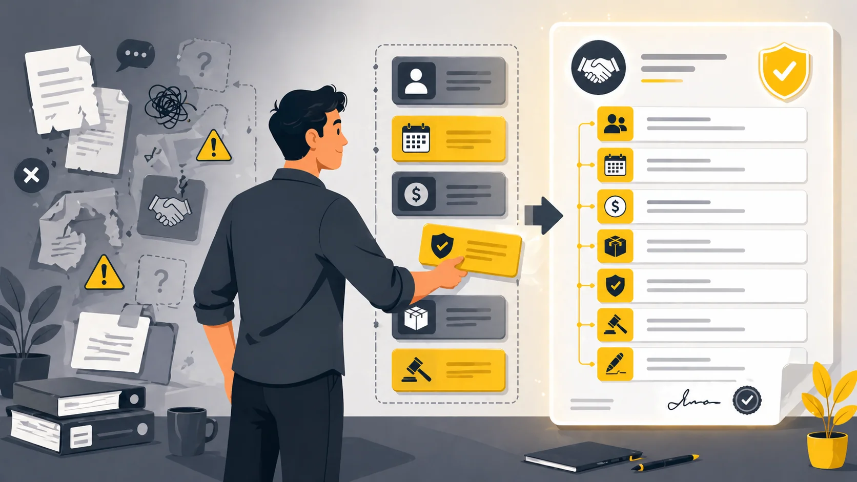 Contrato com Fornecedor: O Que Não Pode Faltar