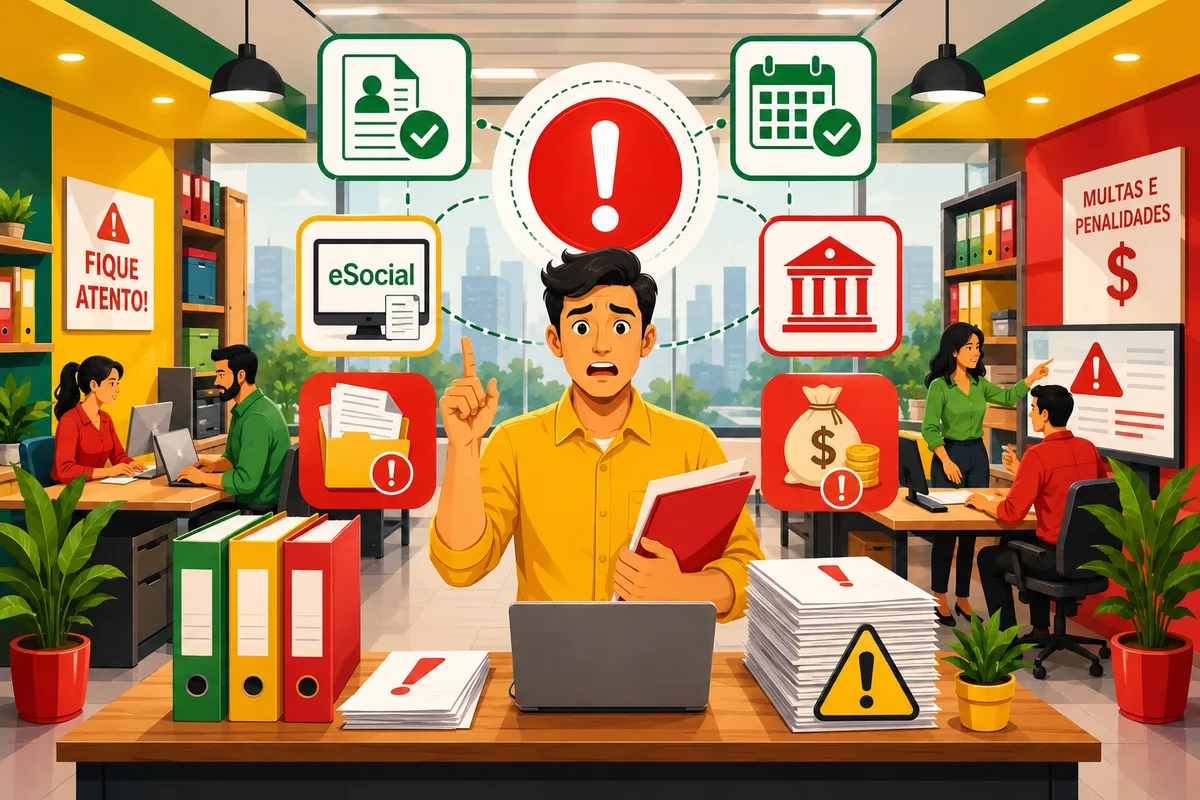 eSocial 2026: o que documentar antes de levar multa de R$ 26 mil