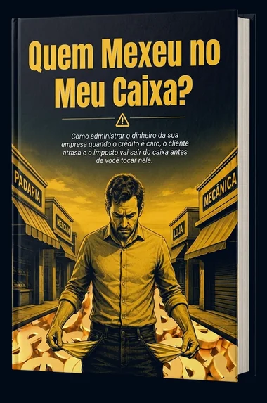 O livro Quem Mexeu no Meu Caixa?, de Roberto Machado, visto em perspectiva